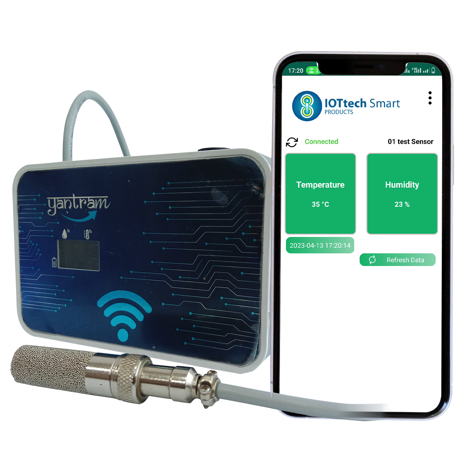 Smart Temperature And Humidity Meter